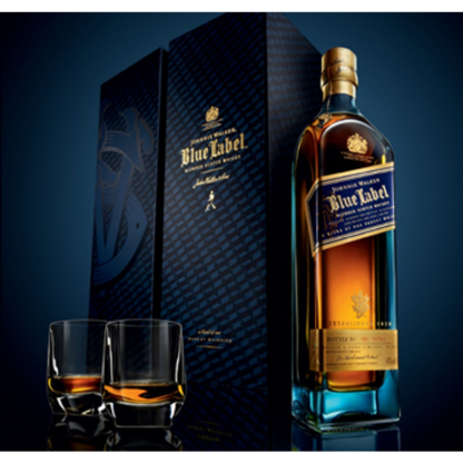 JOHNNIE WALKER Blue Label, Blended Scotch Whisky, 700 ml - imagine 2