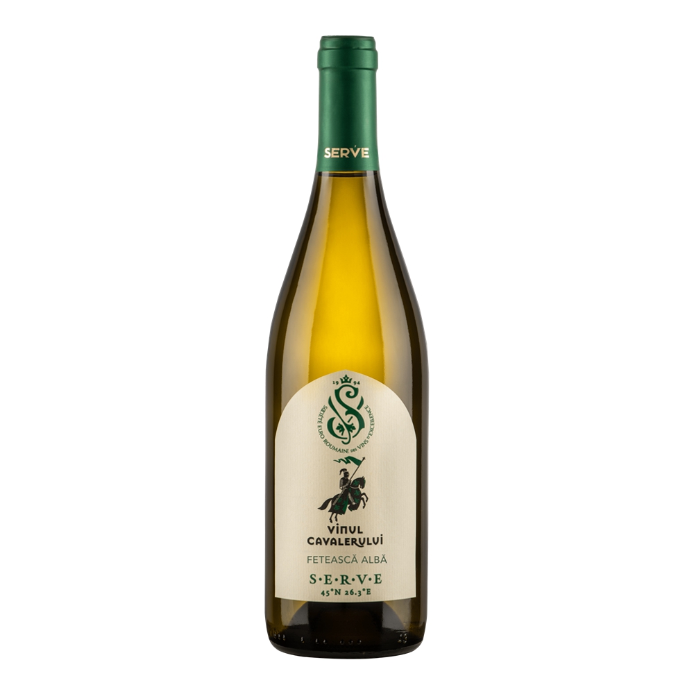 Vinul Cavalerului, Feteasca Alba, Crama SERVE, 750 ml
