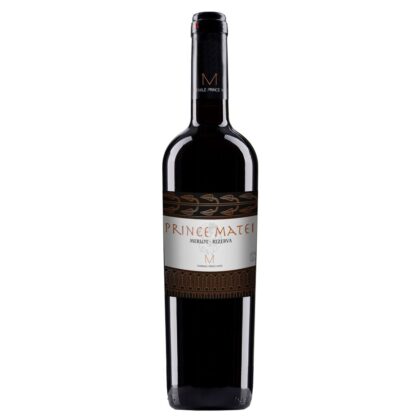 PRINCE MATEI, Merlot, Domeniile Prince Matei, 750 ml - imagine 2