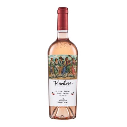 VINOHORA Rose (Feteasca Neagra si Pinot Grigio), Crama Purcari, 750 ml SGR