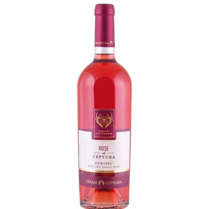 CERVUS CEPTURUM, Rose Demisec, Crama Ceptura, 750 ml - imagine 2