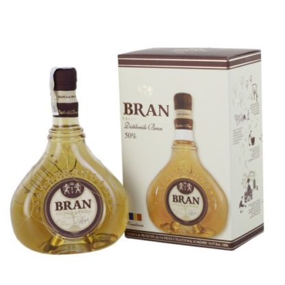 BRAN, Palinca de PRUNE, 50%, 700 ml - imagine 2