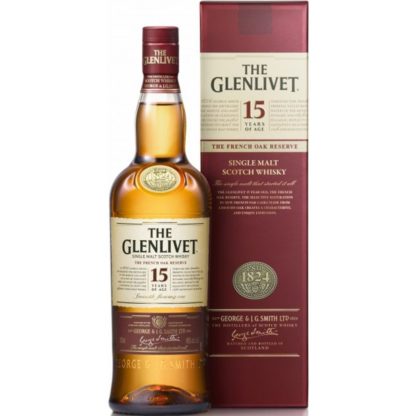 THE GLENLIVET 15 YO, French Oak Reserve, Single Malt Scotch Whisky, 700 ml