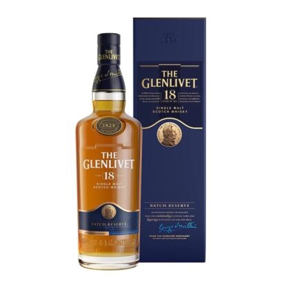 THE GLENLIVET 18 YO, Batch Reserve, Single Malt Scotch Whisky, 700 ml