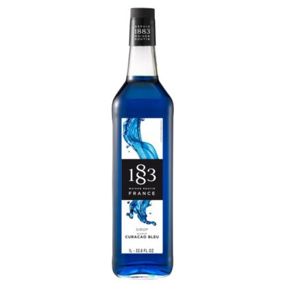 Sirop Gourmet 1883 Blue Curacao, 1 L