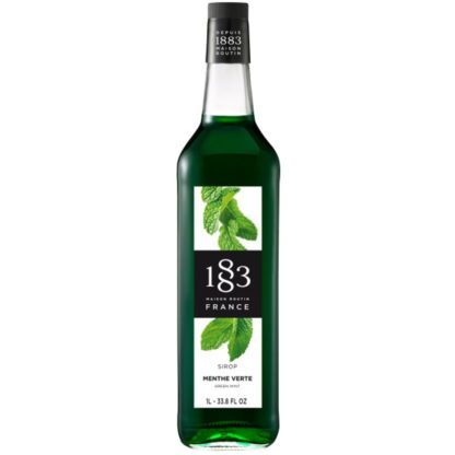 Sirop Gourmet 1883 Menta Verde, 1 L