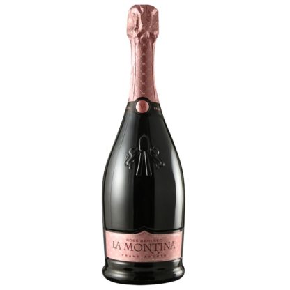 La MONTINA, Franciacorta DOCG, Spumant Rose Demisec, 750 ml