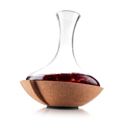 Decantor Rotativ cu Suport de Pluta Vacuvin, cu Logo Purcari