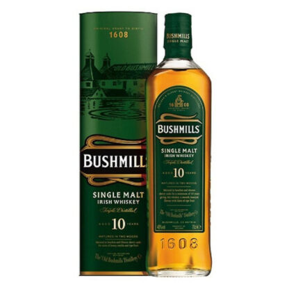 BUSHMILLS 10 YO, Single Malt Irish Whiskey, 700 ml