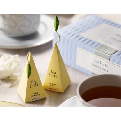 Ceai TEA FORTE, Herbal Retreat, Ribbon Box, 20 piramide - imagine 3
