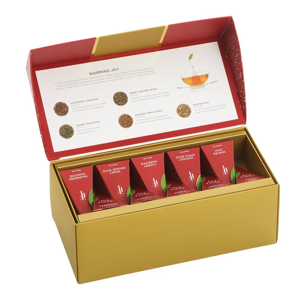 Ceai TEA FORTE, Warming Joy, Ribbon Box, 20 piramide