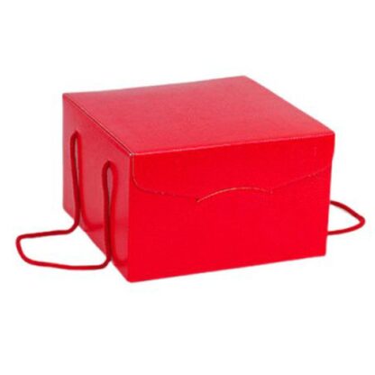 Cutie Cadou Rosso cu manere