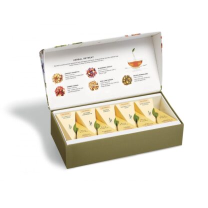 Ceai TEA FORTE, Herbal Retreat, Petite Ribbon Box, 10 piramide