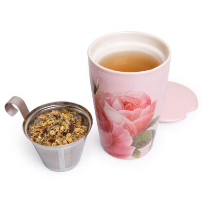 TEA FORTE, Jardin, Cana din ceramica cu infuzor pentru ceai - imagine 2