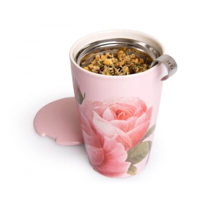 TEA FORTE, Jardin, Cana din ceramica cu infuzor pentru ceai - imagine 3