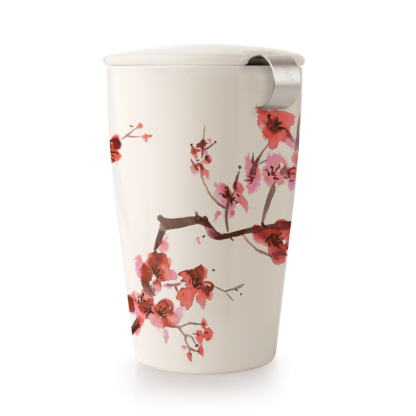 TEA FORTE, Cherry Blossoms, Cana din ceramica cu infuzor pentru ceai