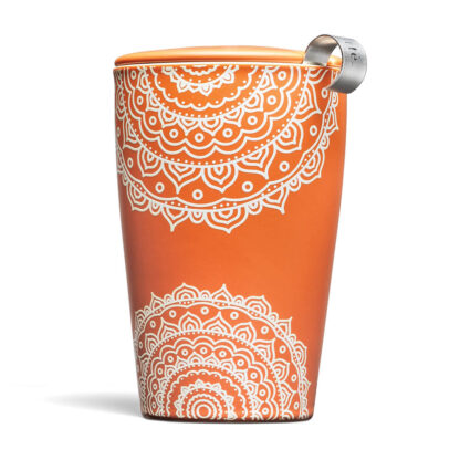 TEA FORTE, Chakra, Cana din ceramica cu infuzor pentru ceai