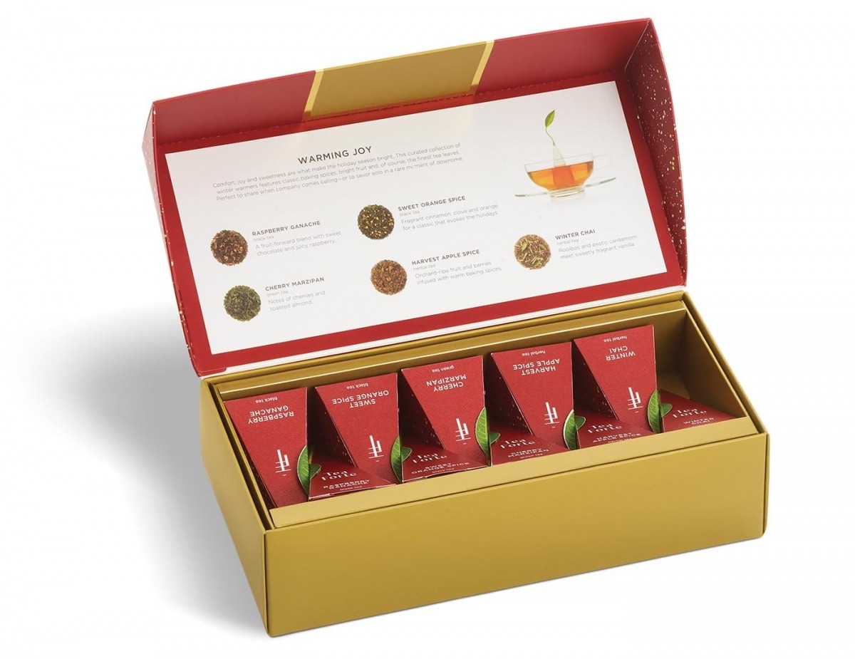 Ceai TEA FORTE, Warming Joy, Petite Ribbon Box, 10 piramide - imagine 3