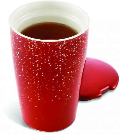TEA FORTE, Warming Joy, Cana din ceramica cu infuzor pentru ceai - imagine 4