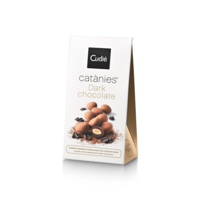 CATANIES, Migdale Caramelizate, Dark Chocolate, 80g