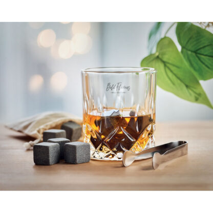 Inverness Set cadou whisky in cutie de bambus - imagine 2