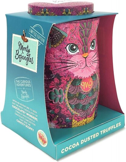 Persian Cat Choccy Scoffy, Trufe de ciocolata neagra, Monty Bojangles, 135g - imagine 2