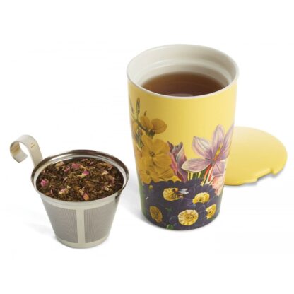 TEA FORTE, Soleil, Cana din ceramica cu infuzor pentru ceai - imagine 2