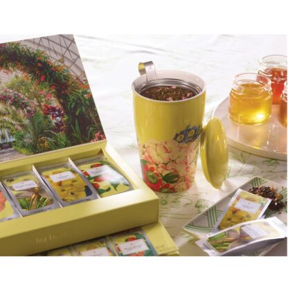 TEA FORTE, Soleil, Cana din ceramica cu infuzor pentru ceai - imagine 4
