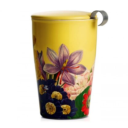 TEA FORTE, Soleil, Cana din ceramica cu infuzor pentru ceai