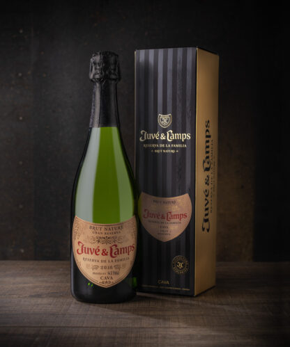 JUVE & CAMPS, Reserva de la Familia, Cava Gran Reserva, Brut Nature, 750 ml (cutie cadou)