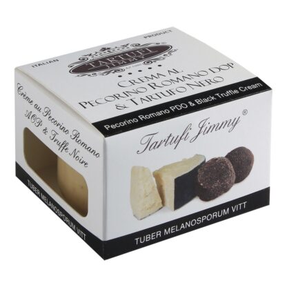 Crema de Pecorino Romano cu trufa neagra, TARTUFI JIMMY, 90 gr.