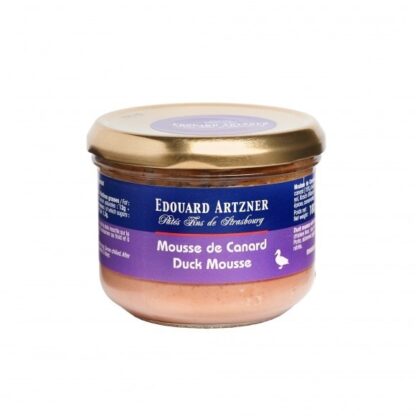 Mousse din ficat de rata cu kirsch de Alsacia, Edouard Artzner, 180g