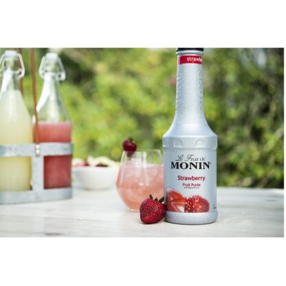 Piuree Monin Capsuni, 1L - imagine 2