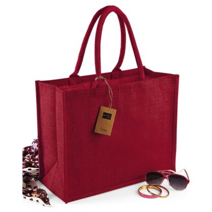Geanta din iuta, Classic Red