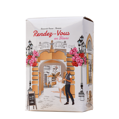 RENDEZ-VOUS, Alb Demisec, Domeniile Franco Romane, Bag In Box 10L