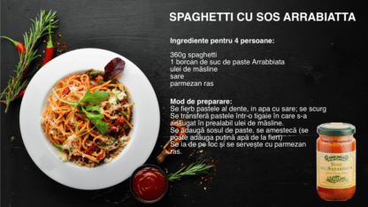 Sos de Paste Arrabbiata (Iute), GRAN CUCINA, 180 gr. - imagine 2