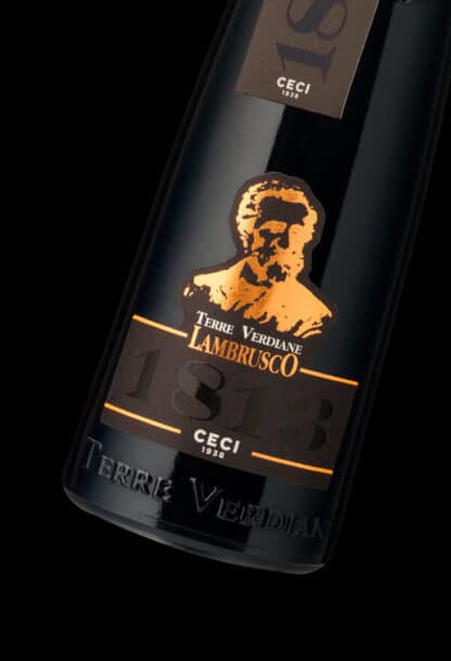 Terre Verdiane Lambrusco Rosso Secco, Emilia IGT, CANTINE CECI, 750 ml - imagine 2