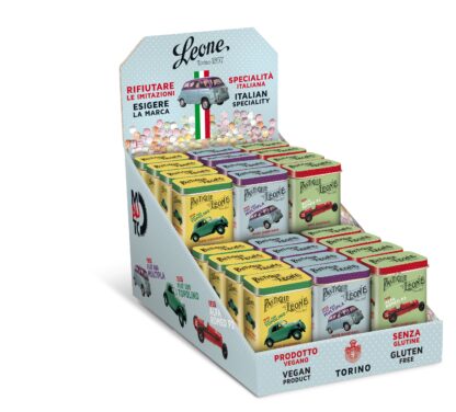 Bombonele Asortate in Cutie de metal, Fiat Topolino, Leone, 30g - imagine 2