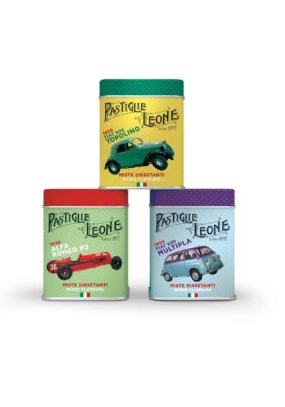 Bombonele Asortate in Cutie de metal, Fiat Topolino, Leone, 30g - imagine 3