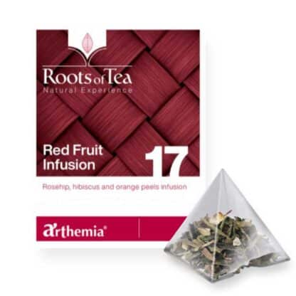 Red Fruit Ceai de macese, hibiscus si coji de portocale Arthemia, 15 piramide