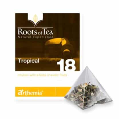 Tropical Ceai de macese, hibiscus, ananas si mango, Arthemia, 15 piramide
