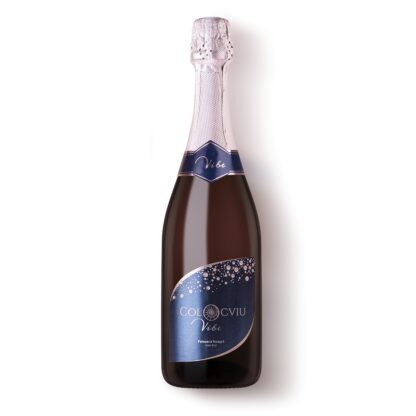 COLOCVIU VIBE, Spumant Feteasca Neagra Rose Brut, Cramele Cotnari, 750 ml