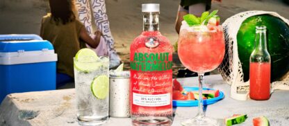 ABSOLUT Watermelon, Vodka, 700 ml - imagine 2