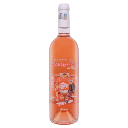 RENDEZ-VOUS, Rose, Demisec, Domeniile Franco Romane, 750 ml SGR
