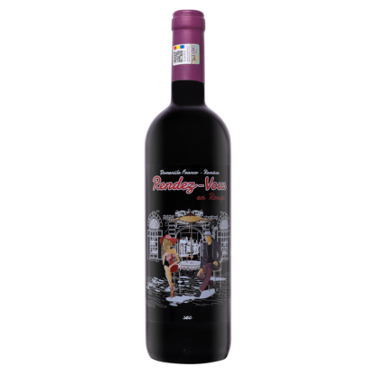 RENDEZ-VOUS, Rosu, Sec, 2020, Domeniile Franco Romane, 750 ml (2+1 GRATIS)