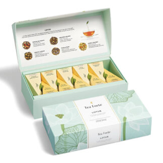 Ceai TEA FORTE, Lotus, Petite Ribbon Box, 10 piramide