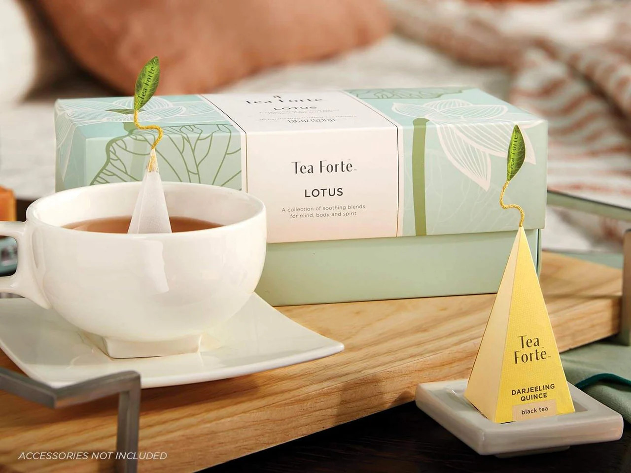 Ceai TEA FORTE, Lotus, Ribbon Box, 20 piramide - imagine 2