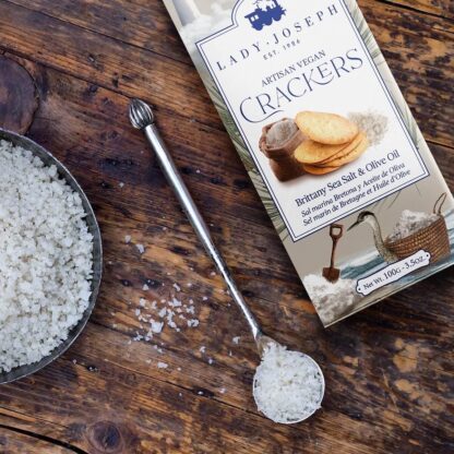 Crackers vegani cu sare de Guérande, Lady Joseph, 100g - imagine 3