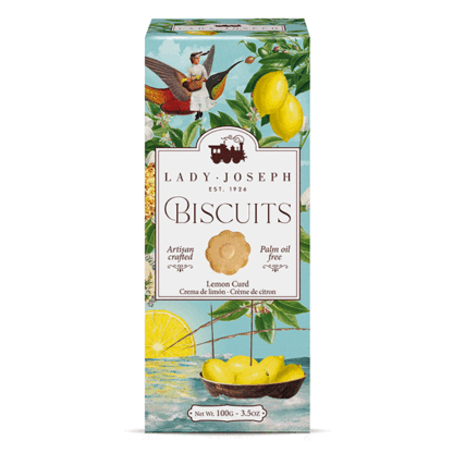 Biscuiti cu crema de lamaie, Lady Joseph, 100g - imagine 2