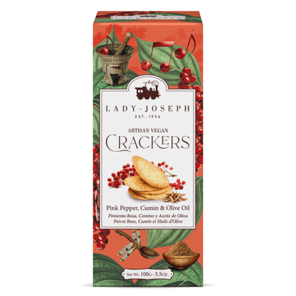 Crackers cu piper rosu, chimen si ulei de masline, Lady Joseph, 100g - imagine 4